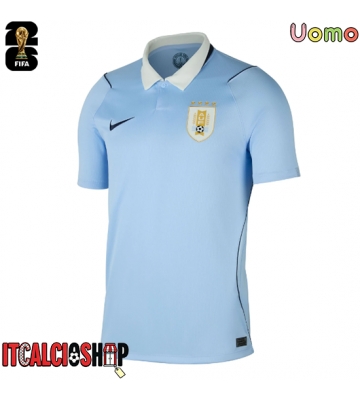 Uruguay Prima Maglia Mondiali 2026 Manica Corta